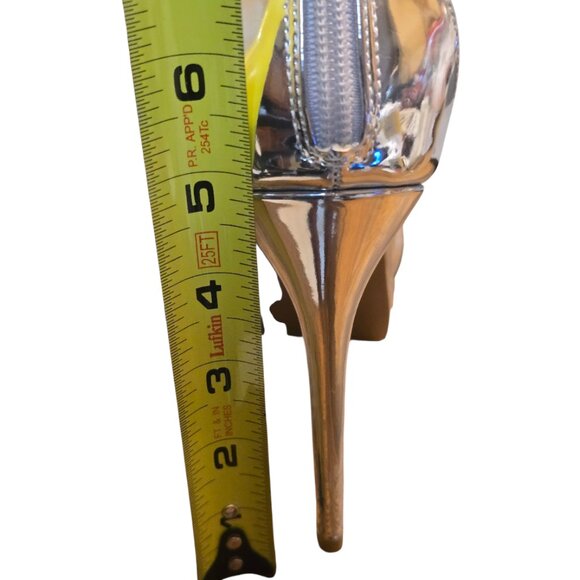 QUPID Women's Silver Platform  Heel - Picture 5 of 6